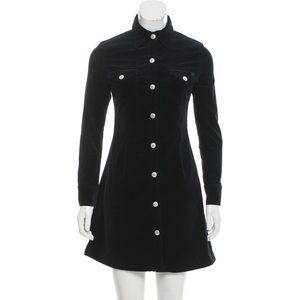 Alexa Chung Corduroy Dress